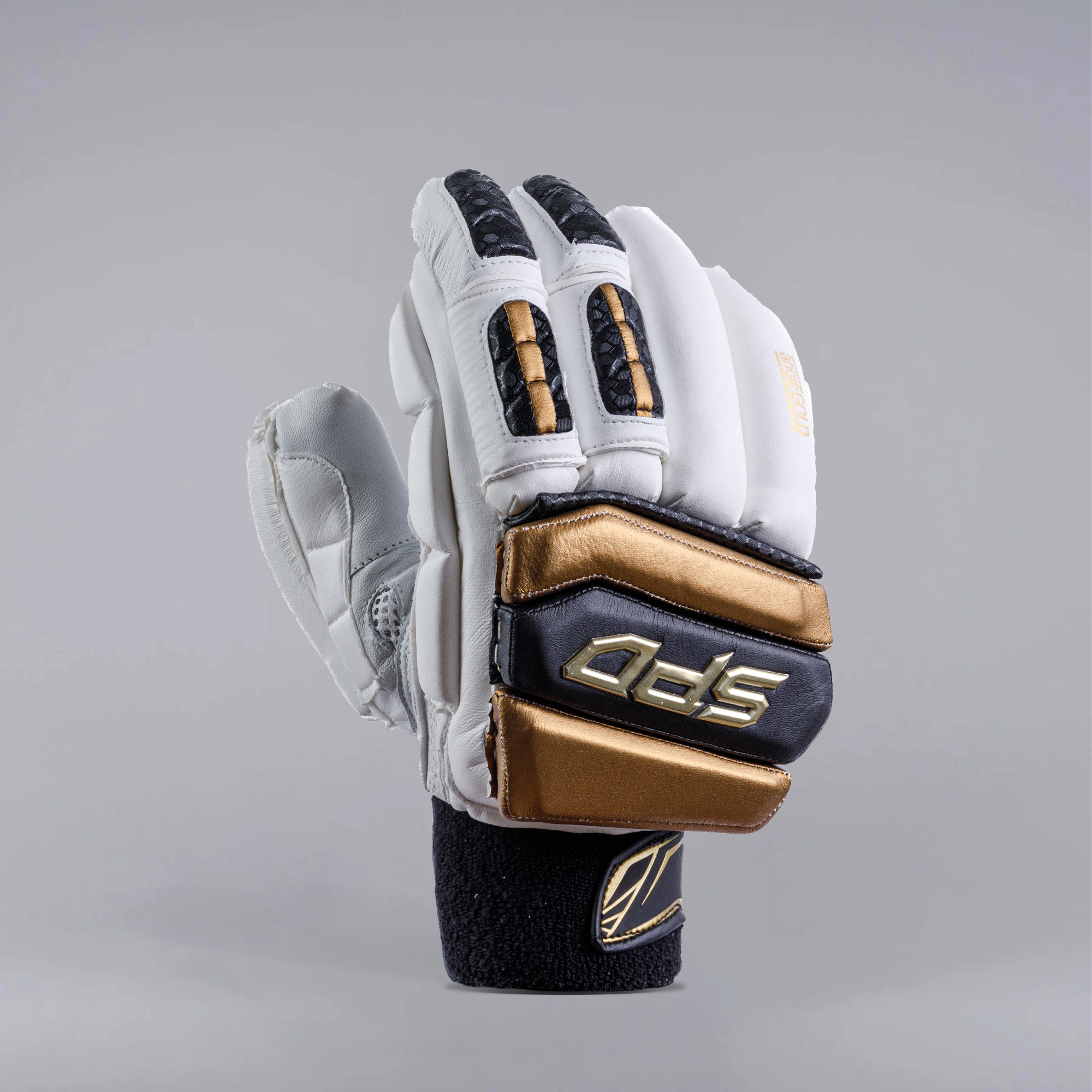 ANGIE GOLD WHITE - BATTING GLOVES