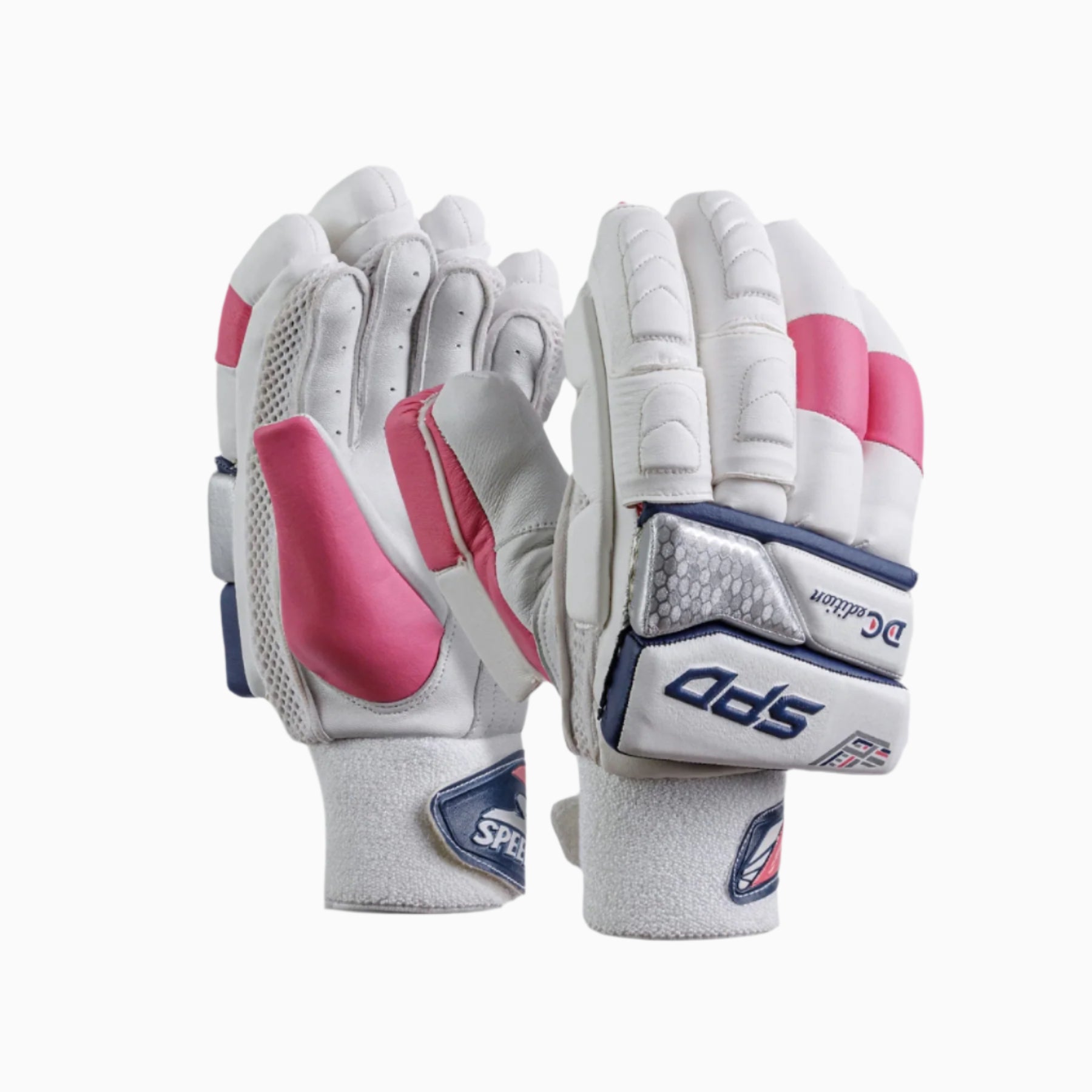 DC EDITION WHITE- BATTING GLOVES
