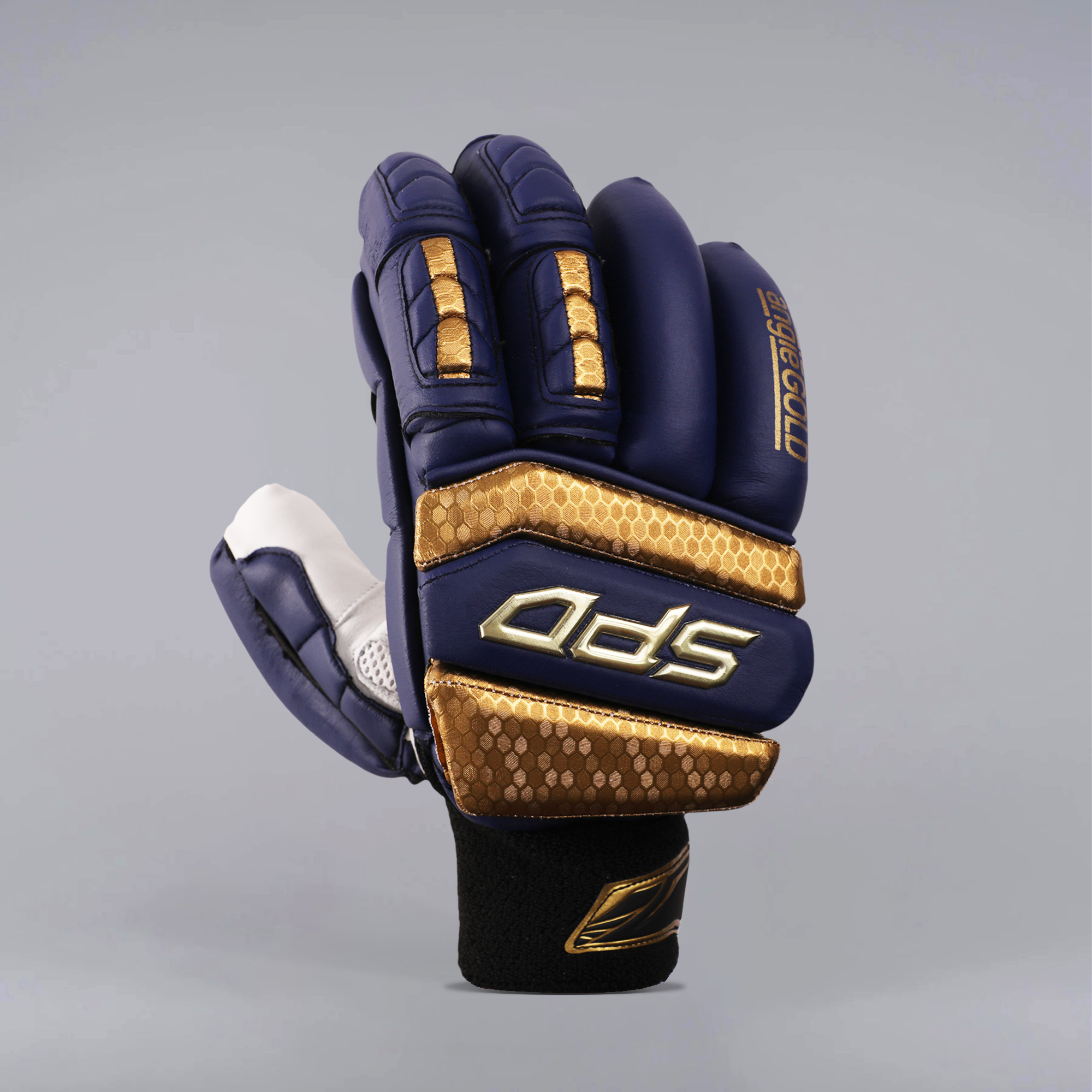 ANGI GOLD BLUE - BATTING GLOVES
