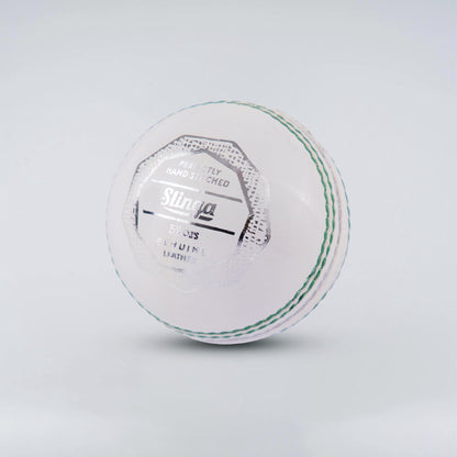 SLINGA WHITE SNR - LEATHER BALL
