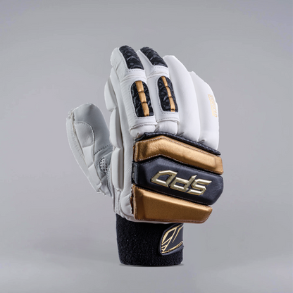 ANGIE GOLD WHITE - BATTING GLOVES