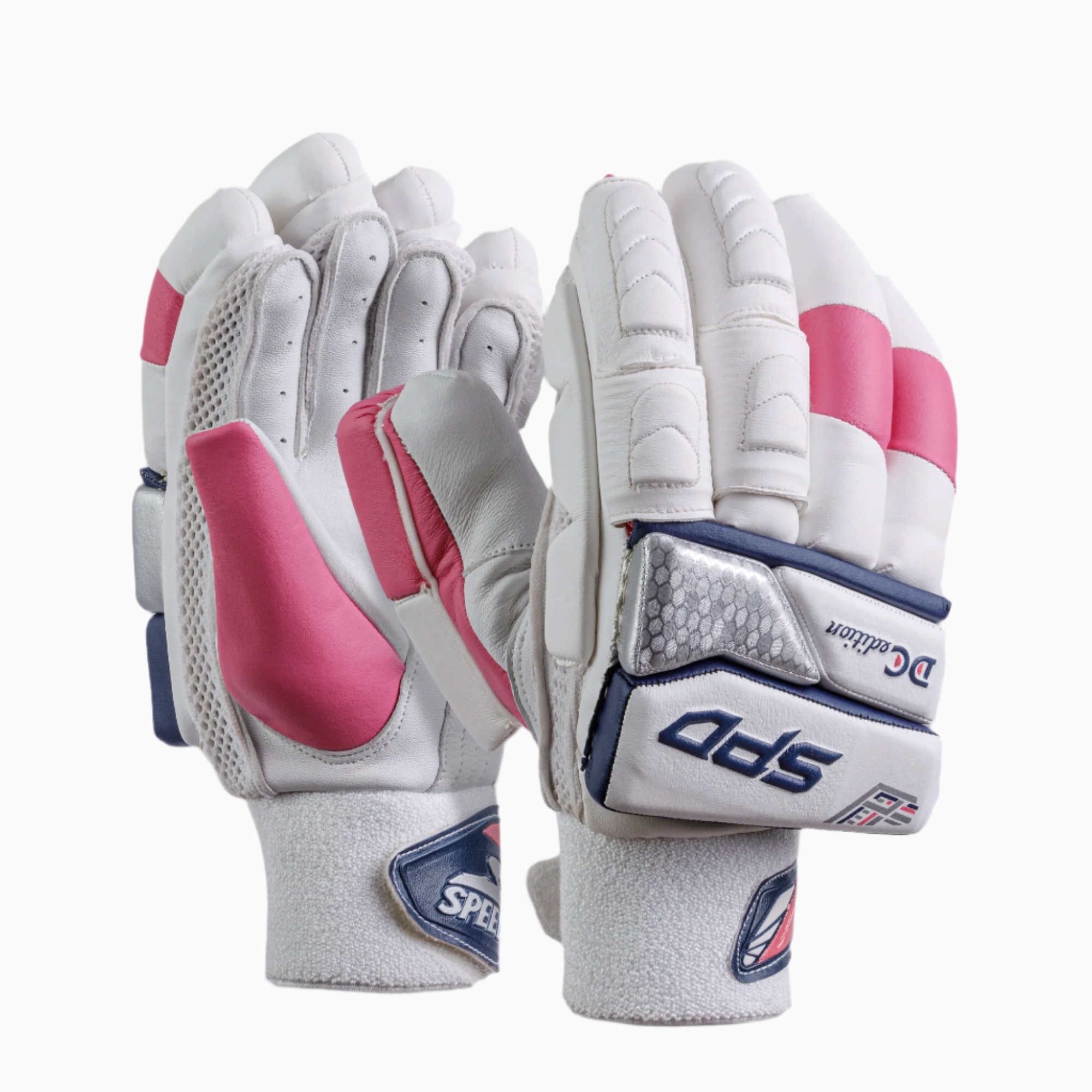 DC EDITION WHITE- BATTING GLOVES
